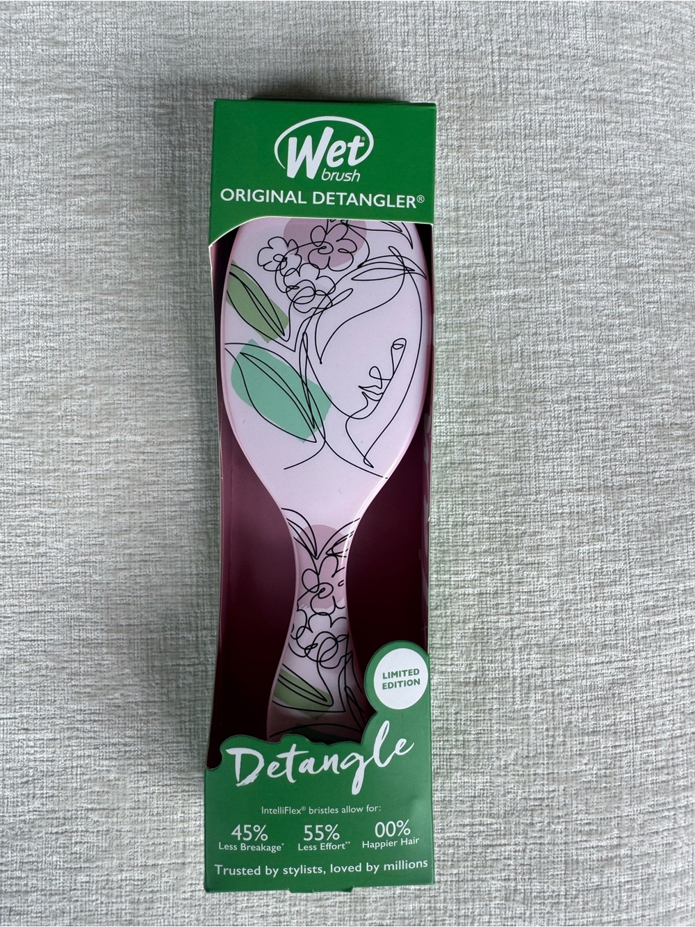 Wet Brush Original Detangler - Pink Floral Limited Edition